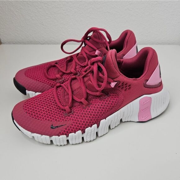 Nike Free Metcon 4 Sweet Beet Pink White CZ0596-600 Women’s Size 8 - Picture 1 of 8
